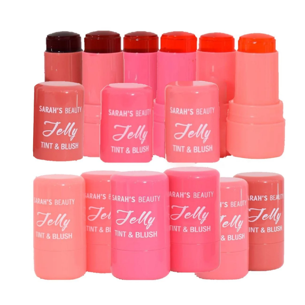Box Blush & Tint Jelly 6 Tons ( Box Com 24 Unidades ) - Sarah'S Beauty — miniatura 2