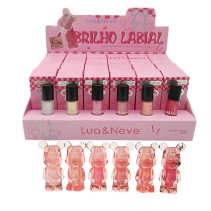 BOX C/ 24 UN BRILHO LABIAL URSINHO - LUA E NEVE - imagem 1