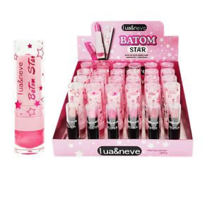 Box C/24 Un de Batom Star 6 Tons - Lua e Neve