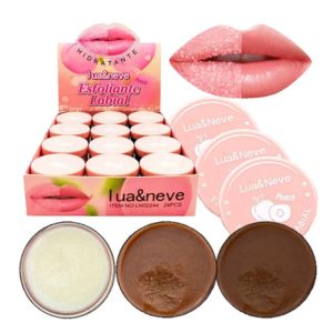 Box C/24 Un Esfoliante Labial 3 Tons- Lua e Neve