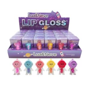 Box C/24 Un Lip Gloss Estelar- Lua e Neve
