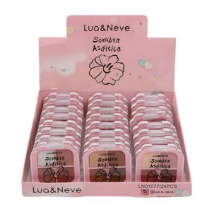 BOX C/24 UN PALETA DE SOMBRA  ASAITICA 4 CORES 3 TONS - LUA E NEVE