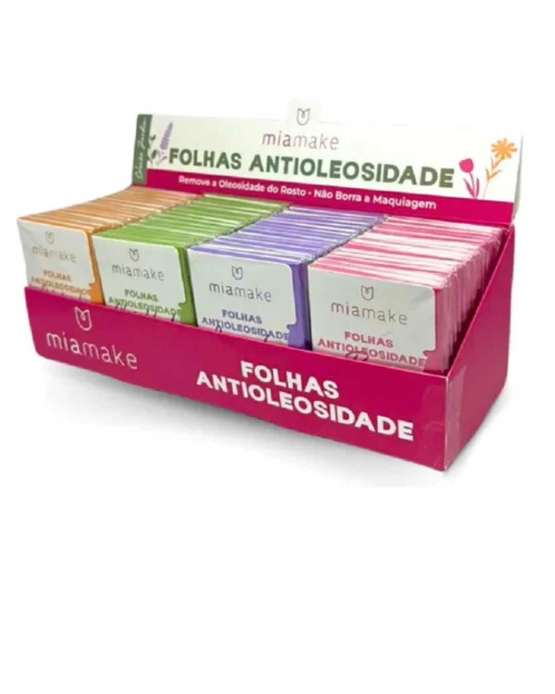BOX C/64 UN FOLHAS ANTIOLEOSIDADE - MIAMAKE - imagem 1