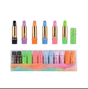 BOX COM 12 BATONS MAGICOS 24h CORES VARIADAS - FEBELLA