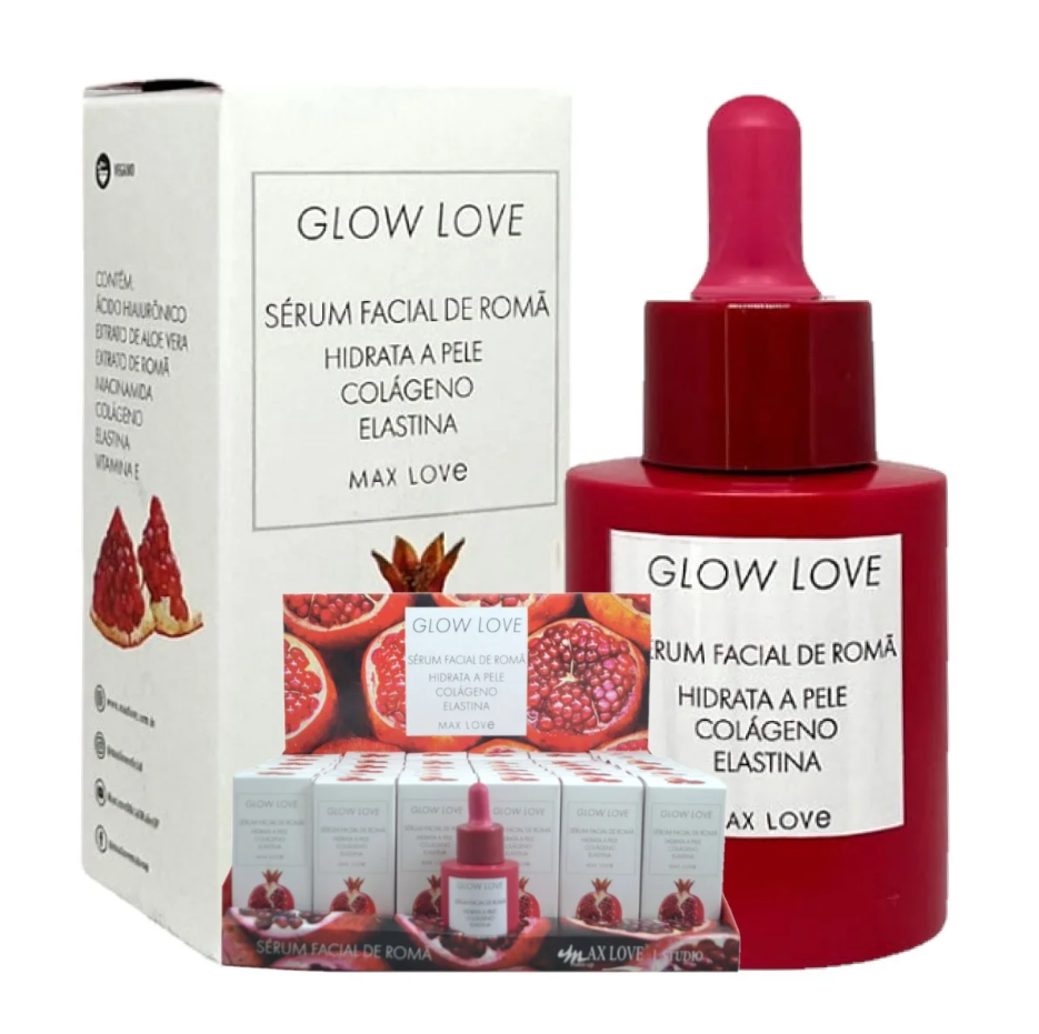 BOX CREME PARA  AREA DOS OLHOS ROMA GLOW LOVE 60G ( BOX COM 36 UNIDADES ) - MAX LOVE - miniatura 2