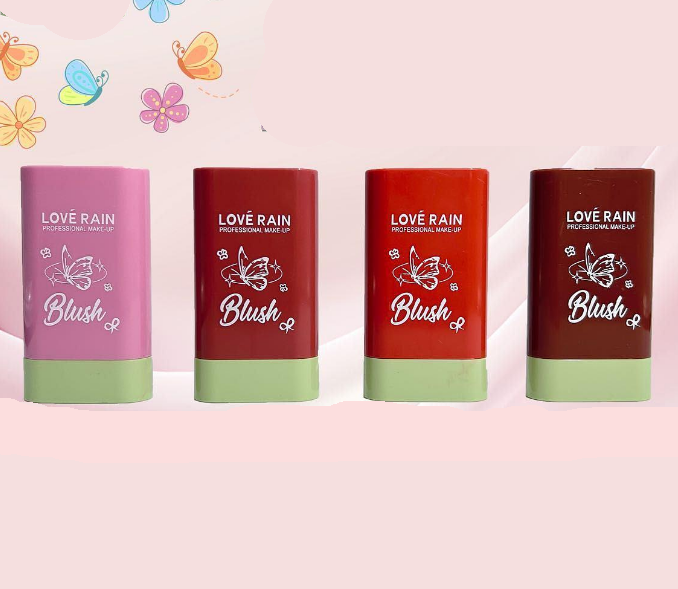 BOX DE BLUSH EM BASTAO C/24 UNIDADES (4 TONS) - LOVE RAIN - miniatura 4