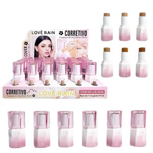 BOX DE CORRETIVO BASTÃO C/24 UNIDADES (6 TONS) - LOVE RAIN - imagem 1