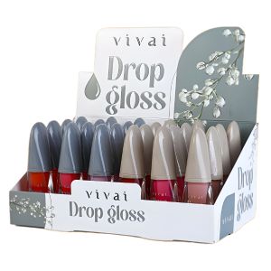 Box Dropp Gloss 6 Cores ( Box Com 24 Unidades ) - Vivai