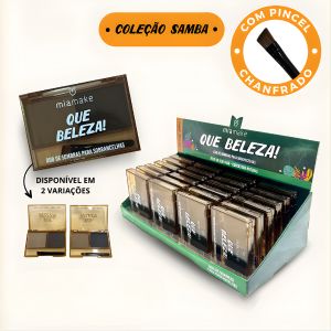 Box Duo de Sombras Para Sobrancelhas Que Beleza ( Box Com 24 Unidades ) - Miamake — miniatura 2