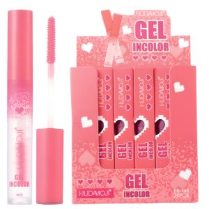 Box Gel Incolor Cilios e Sobrancelhas ( Box Com 24 Unidades ) - Hudamoji