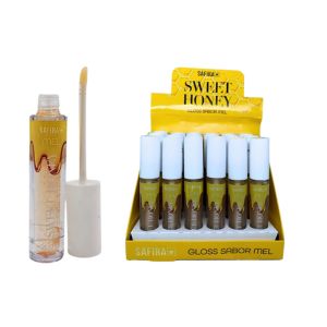 Box Gloss Labial Sweet Honey Mel ( Box Com 24 Unidades ) - Safira