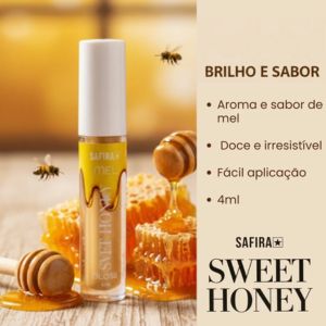 Box Gloss Labial Sweet Honey Mel ( Box Com 24 Unidades ) - Safira — miniatura 2