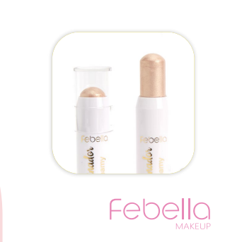 BOX ILUMINADOR FACIAL CREAMY BASTAO 4 TONS ( BOX COM 24 UNIDADES ) - FEBELLA - miniatura 3
