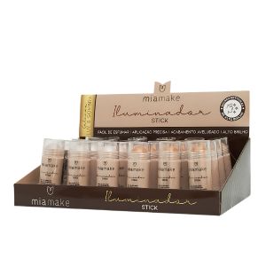 Box Iluminador Stick Coleção Luz & Sombra 2 Tons ( Box Com 24 Unidades ) - Miamake