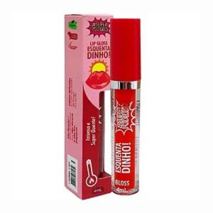 BOX LIP GLOSS ESQUENTADINHO 4ML ( BOX COM 24 UNIDADES ) - SUPER PODERES - miniatura 3