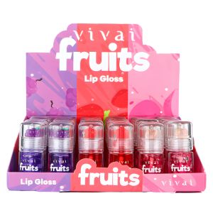Box Lip Gloss Fruits ( Box Com 36 Unidades ) - Vivai