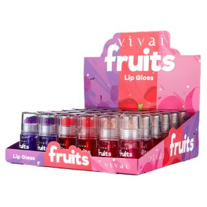Box Lip Gloss Fruits ( Box Com 36 Unidades ) - Vivai — miniatura 2