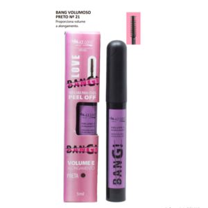 BOX MASCARA PARA CILIOS BANG VOLUMOSO PRETO Nº 21 ( BOX COM 28 UNIDADES ) - MAX LOVE - miniatura 2