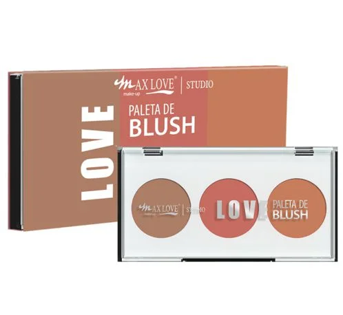 BOX PALETA DE BLUSH COR 03 C/36 UNI - MAX LOVE - imagem 1