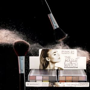 BOX PALETA DE SOMBRA THE PERFECT MATCH 2 TONS ( BOX COM 12 UNIDADES ) - PINK 21 - miniatura 3