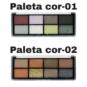 BOX PALETA DE SOMBRA THE PERFECT MATCH 2 TONS ( BOX COM 12 UNIDADES ) - PINK 21 - miniatura 4