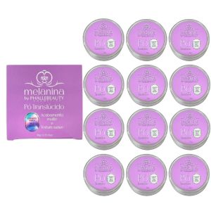 Box Pó Translucido Melanina ( Box Com 12 Unidades ) Phallebeauty — miniatura 2