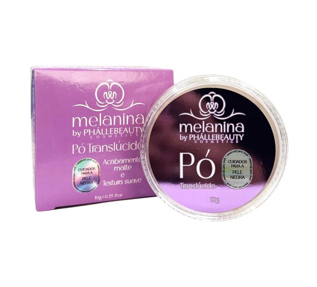 Box Pó Translucido Melanina ( Box Com 12 Unidades ) Phallebeauty — miniatura 3
