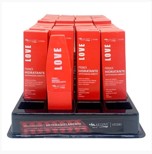 BOX PRIMER HIDRATANTE ANTICRAQUELAMENTO 30 ML ( BOX COM 36 UNIDADES ) - MAX LOVE - imagem 1