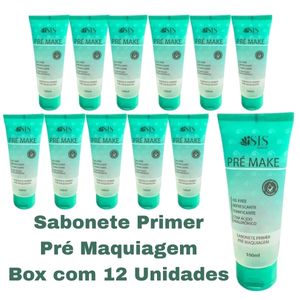Box Sabonete Facial Pré Make ( Box Com 12 Unidades ) -Isis