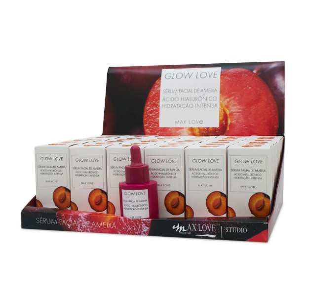Box Serum Facial Ameixa Glow 30ml ( Box Com 36 Unidades ) - Max Love