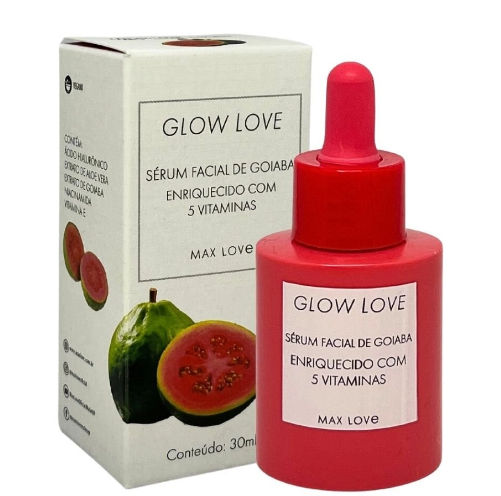 BOX SERUM FACIAL GOIABA GLOW 30ML ( BOX COM 36 UNIDADES ) - MAX LOVE - miniatura 2