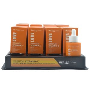 BOX SERUM FACIAL VITAMINA C 30ML ( BOX COM 24 UNIDADES ) - MAX LOVE - imagem 1