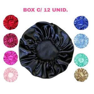 Box Touca de Cetim Simples ( Box Com 12 Unidades ) - Jony