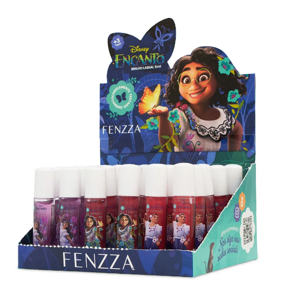 Brilho Labial Infantil Encanto ( 3 Tons ) - Fenzza Cor:cor-03 — miniatura 3