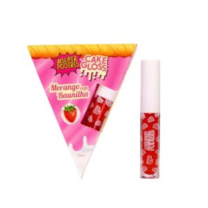 Cake Gloss Morango Com Baunilha 3,5ml - Super Poderes