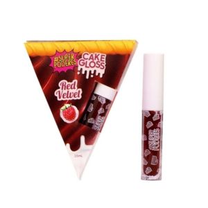Cake Gloss Red Velvet 3,5ml - Super Poderes