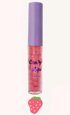 Candy Lips Lip Oil 4 Sabores - Miamake Sabor:morango
