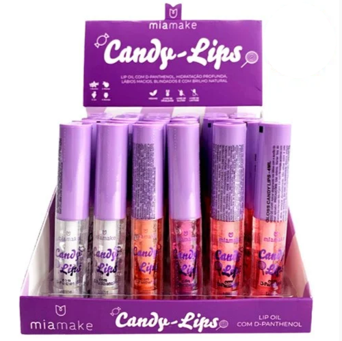 Candy Lips Lip Oil 4 Sabores - Miamake Sabor:morango — miniatura 4