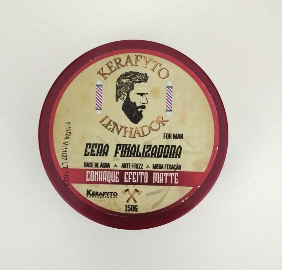 Cera Finalizadora Conhaque Efeito Matte 150g Kerafyto
