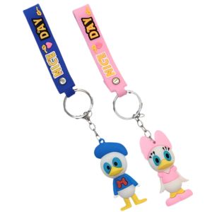 CHAVEIROS PATO DONALD / MARGARIDA COLORIDOS CORES E MODELOS DIVERSOS - MEY - imagem 1