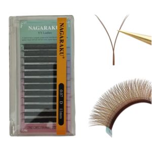 Cilios Postiços Y Nagaraku C/12 Cílios ( 0.07 D 11mm ) - Royal — miniatura 2