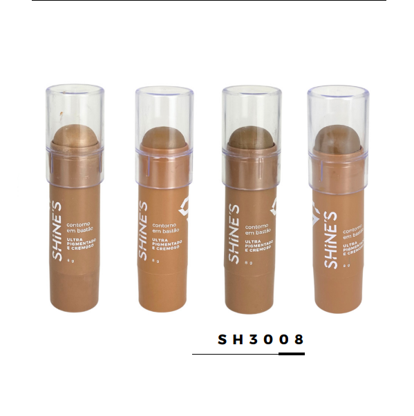 Contorno Em Bastao Ultrapigmentado e Cremoso ( 4tons ) - Shine'S Cor:cor-02 — miniatura 2