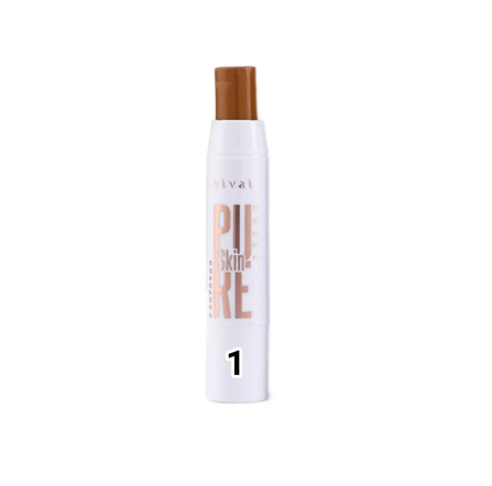 Contorno Stick Pure Skin (6 Cores) - Vivai Cor: 01