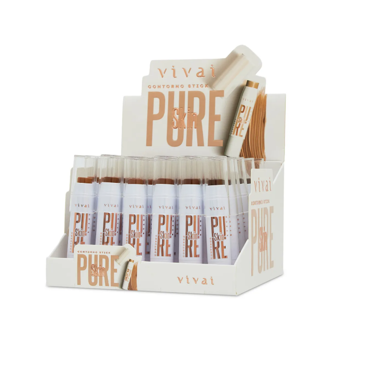 Contorno Stick Pure Skin (6 Cores) - Vivai Cor: 04 — miniatura 4
