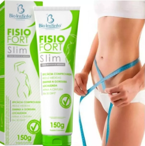 Creme Desodorante Redutor de Medidas Fisiofort Slim 150 G - Bio Instinto