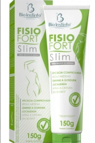 Creme Desodorante Redutor de Medidas Fisiofort Slim 150 G - Bio Instinto — miniatura 2