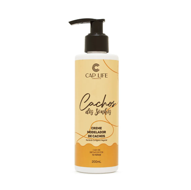 Creme Modelador de Cachos 200ml - Cap Life