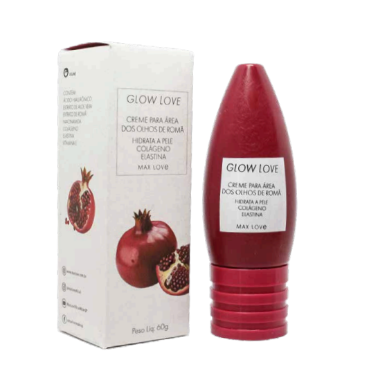 CREME PARA AREA DOS OLHOS ROMA GLOW LOVE 60G MAX LOVE - imagem 1