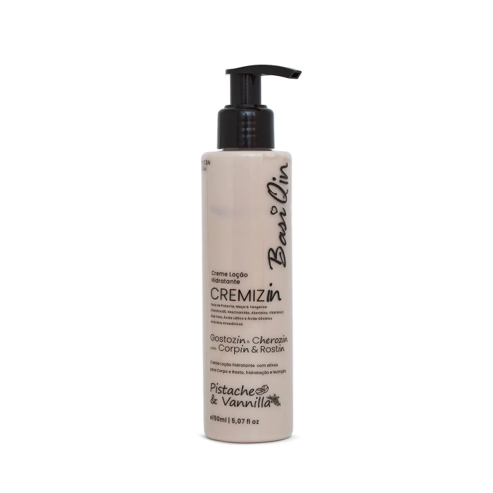 CREME PARA CORPO E ROSTO CREMEZIN PISTACHE & VANILLA 150M - BASIQUIN - imagem 1
