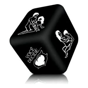 Dado Posicoes Hetero Com 1un Cor Preto - Sexy Fantasy